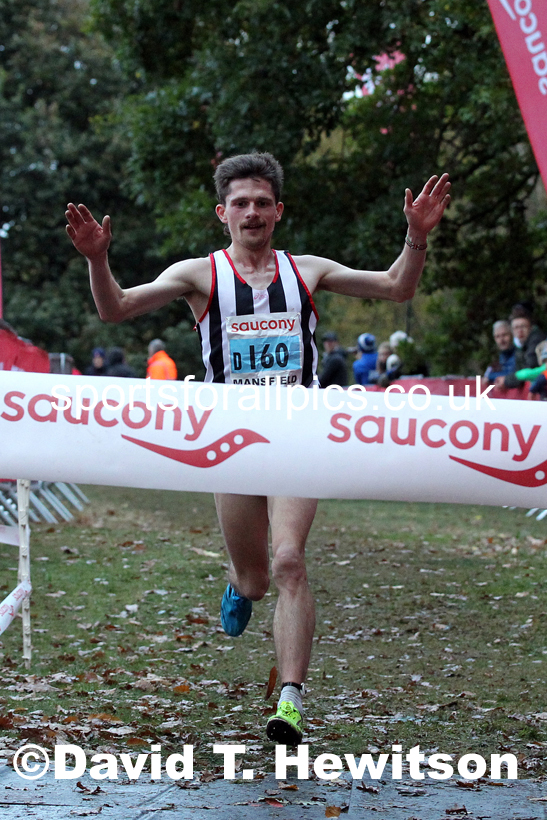 Senior mens 2021 National Cross Country Relays, Berry Hill Park, Mansfield. Photo: David T. Hewitson/Sports for All Pics